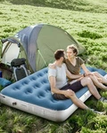 Innotruth Camping Air Mattress Bed, Single High Inflatable Twin, Cyan. Fixed Price $62.76.