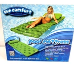 Airhead Sun Comfort Cool Suede Pool Mattress Raspberry 88X40 Float Nib. Fixed Price $38.95.