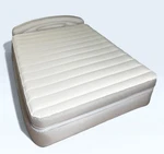 Queen Aerobed W/inflatable Headboard/built-in Electric PUMP/2-MINUTES To Inflate. Fixed Price $70.00.