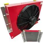 7KW Hydraulic Air Cooler Oil Cooled Radiator 160 Compression Cooling Equipm. Fixed Price $381.64.