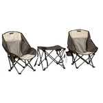 Lippert 2022114831 Campfire Piece Overlanding Chair Set, Sand/dark Grey. Fixed Price $100.78.