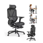 High-back Office CHAIRS,17" Retractable Footrest For Ultimate Relaxing. Fixed Price $364.99.