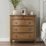 Bedroom Storage Dresser 3/4 Drawers With Cabinet Wood Furniture Chest. Fixed Price $319.99.