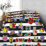 Various Gadgets 3D Printing Duvet Quilt Doona Covers Pillow Case Bedding Sets. Fixed Price $156.78.