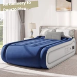 Twin Velvet Mattress, Ergonomic, Built-in Pillow, Quick Inflate & Repair Kit. Fixed Price $59.79.