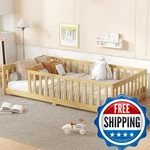 Bellemave Twin Floor Slats And Safety Guardrails Kids Montessori. Fixed Price $174.45.