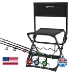 X Strike Fishing Chairs With Rod Holder Outdoor Folding Stool For Adults Portabl. Fixed Price $86.19.