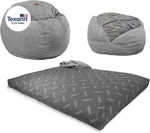 Chenille Bean Bag-convertible Chair-machine-washable Fabric. Fixed Price $578.43.