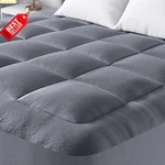 Ultra Soft Twin Xl Bamboo Mattress Topper Pillow Cooling Gray Us. Fixed Price $94.00.