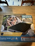 Queen Intex Dura Beam Standard 10" Airbed With Pump - Up To 600 Lbs!. Fixed Price $35.00.