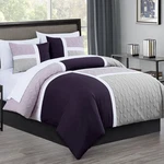 Chezmoi Collection 7-PIECE Medallion Patchwork Bed In Bag Comforter Set. Fixed Price $74.99.