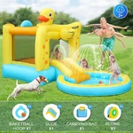 Inflatable Bounce Water Slide For Kids 3-6 (air Blower, Carrying Bag Included). Fixed Price $184.99.