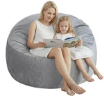 Bean Bag Chair Tumbona Confort De Verano Asiento Para Ni Adultos Tela Felpa. Fixed Price $74.01.