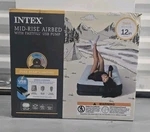 Intex Mid-rise Airbed With Fastfill Usb Pump Twin 12" Height Dura-beam Ql. Fixed Price $27.00.