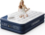 Cherimor Queen Air Mattress With Built-in Pump & Luxury Quilted Topper (washable. Fixed Price $144.49.