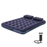 Outraveler Size Air Mattress Inflatable Bed With Pump And Full, Blue. Fixed Price $57.90.