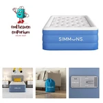 Rest Aire Mattress Bed With Side Built-in Pump And Soft Velveteen Topper,.... Fixed Price $101.99.