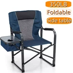 Alpha Director Chairs Folding Camping With Cup Holder Heavy Duty. Fixed Price $105.44.