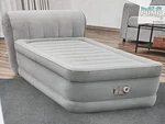 New Bestway Headboard 18" Thick Twin Air Mattress With Built-in Pump. Fixed Price $73.79.