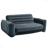 Intex 66552EP Inflatable Pull-out Sofa Built-in Cupholder Velvety Surface 2-IN-1. Fixed Price $90.99.