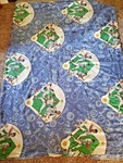 Vintage 1991 Mlb Major League Baseball Team Twin Flat Bed Sheet Usa Made Fabric. Fixed Price $18.99.