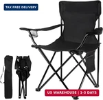Damei Century Folding Camping Chairs- Lightweight, Portable For Beach, Law. Fixed Price $39.05.
