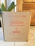 Sunbeam Electric Heated Mattress Pad - King 80" X 76" Machine Washable. Fixed Price $74.99.