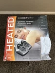 Biddeford King Electric Heated Quilted Mattress Pad. Fixed Price $49.99.