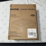 Ohgeni Queen Air Mattress W/ Built-in Pump 18" Raised Inflatable Bed, 650 Lbs. Fixed Price $70.00.
