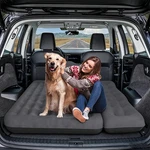 Inflatable Travel Car Air Mattress Back Seat Bed And Rest W/pillows Pump Bag. Fixed Price $34.98.