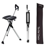 STEP2GOLD Ta-da Chair Series 2- Portable Walking Stick, Cane With Seat, Foldable. Fixed Price $69.25.
