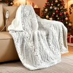 Bearhug Electric Heated Throw Blanket 50" 60", Reversible Faux Fur & Sherpa.... Fixed Price $67.87.