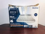 Bestway Queen Size 12 Inflatable Air Mattress With Built Pump & Storage Bag. Fixed Price $25.58.