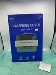 Fashion Bed By Prymal Box Spring Cover Versatile-new (stone K). Fixed Price $25.00.