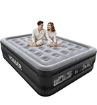 Vosser Queen Air Mattress 18" W/ Built-in Pump Inflatable Bed For Home & Campin. Fixed Price $70.00.