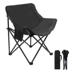 Portable Folding Chair For Sauna W/ Carry Bag & Side Pocket, 300 Lbs Capacity. Fixed Price $89.81.