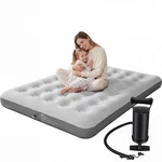 Qqs Air Mattress Queen With Hand Pump, 8.6'' Raised Inflatable Bed, 220LB Sup.... Fixed Price $71.81.