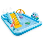 Intex 96" 78" 28" Inflatable Jungle Adventure Play Center Spray Kiddie Pool. Fixed Price $79.99.