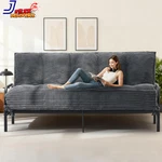 10" Mattress Queen Size Futons Sofa Couch Bed With Straps Thick Corduroy. Fixed Price $213.97.