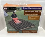 Ozark Trail Queen Size Velour Top Airbed 80 X 60 8.75 Carry Bag Pump Nos. Fixed Price $22.45.