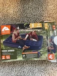 Pool Central Navy Blue Indoor/outdoor Inflatable Air Mattress - Full Size. Fixed Price $30.00.