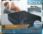 Intex Dura-beam Standard Pillow Rest Raised Air Bed, Queen (64123E) Fs. Fixed Price $65.00.