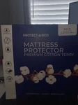 Protect-a-bed Twin Xl/ Premium Cotton Terry Waterproof , Nwt. Fixed Price $21.99.