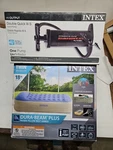 New Intex Twin 18" Air Mattress And Pump. Fixed Price $29.00.
