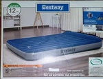 Bestway Queen Tritech 12" Air Mattress Built-in Pump Antimicrobial 67937E. Fixed Price $40.50.