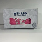 Wekapo Portable Inflatable Lounger Sofa Chair Camping Beach Pink Brand New. Fixed Price $27.00.