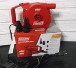 Coleman Quickpump 120V Plug In With Two Nozzle Attachments. Fixed Price $19.99.