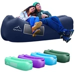 Inflatable Lounger Air Sofa Couch For Pool Beach Navy Alphabeing. Fixed Price $50.93.