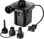 Electric Air Pump Inflator Deflator 110V Quick Fill 3 Nozzles Mattress. Fixed Price $17.99.