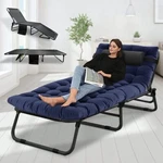 Slsy Rollaway Folding Guest Rolling Chaise Lounges Cots & Storage Beds. Fixed Price $69.00.